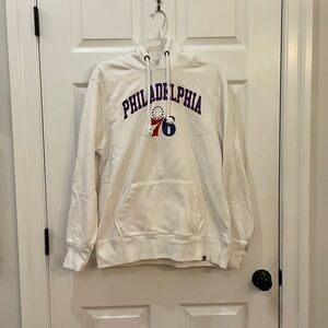 47 Brand Philadelphia 76ers White Sweatshirt